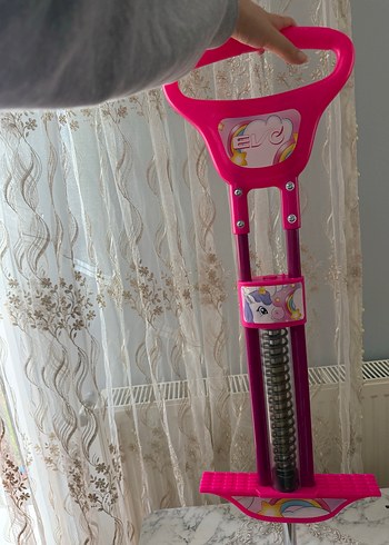 Işıklı Pogo Çubuğu Pembe 6+ Yaş - Görsel 6