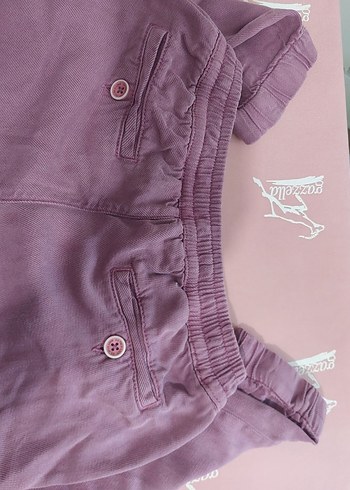 8 Yaş Beden pembe Renk Kız Çocuk Pembe Rahat Eşofman Altı
