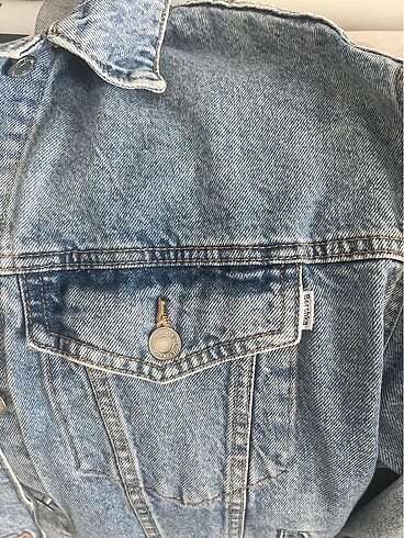 m Beden BershkaKot denim ceket
