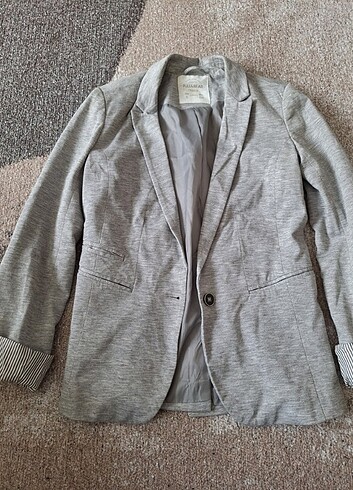s Beden gri Renk Pull&bear ceket