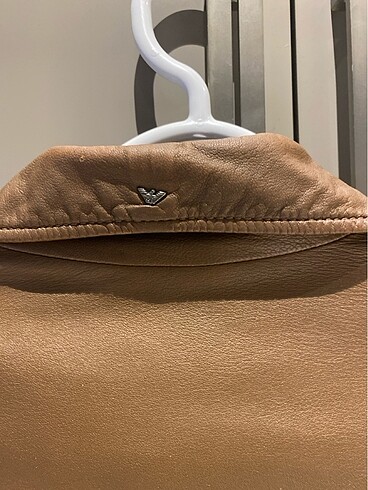 38 Beden camel Renk Armani deri mont
