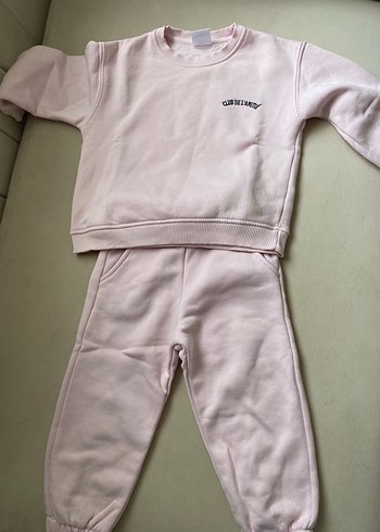 Pembe Kız Çocuk Eşofman Takımı