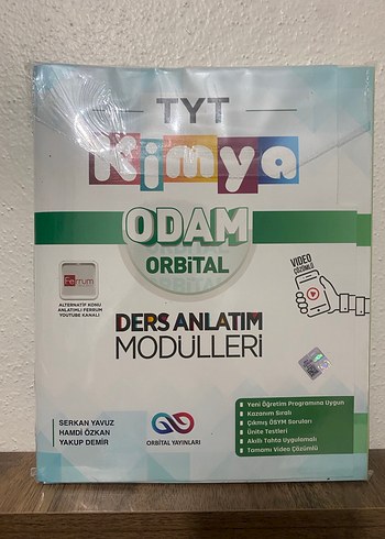 TYT Kimya ODAM Orbital Ders Anlatım Modülleri