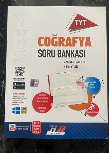 TYT Coğrafya Soru Bankası Hız Ve Renk Yayınları