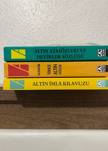 Altın Türkçe Sözlük ve Atasözleri Seti - Görsel 2