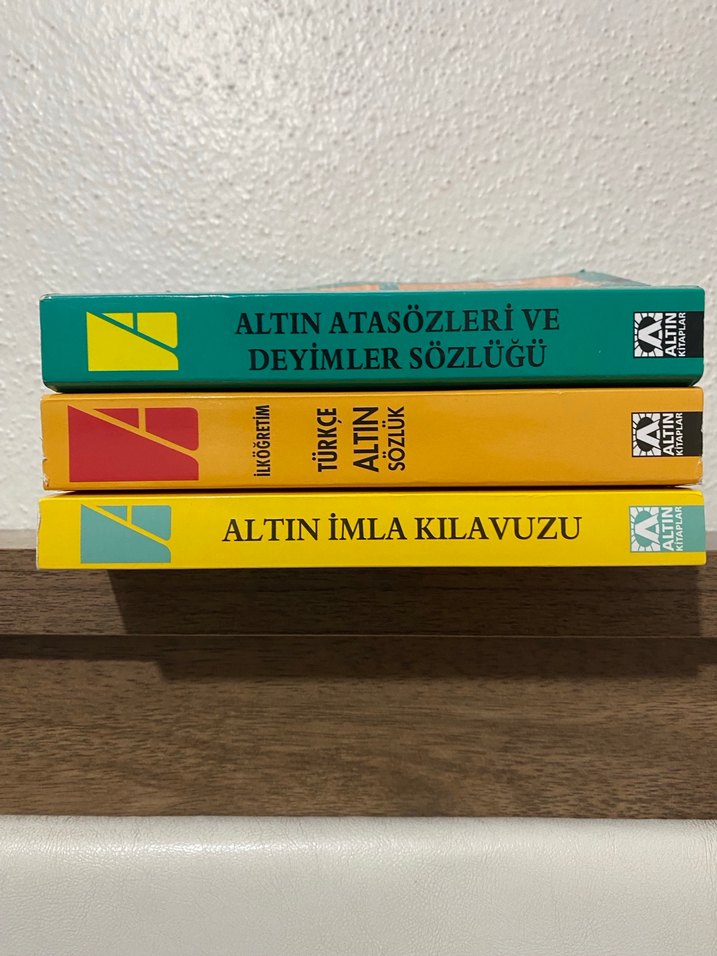 Altın Türkçe Sözlük ve Atasözleri Seti - Görsel 2