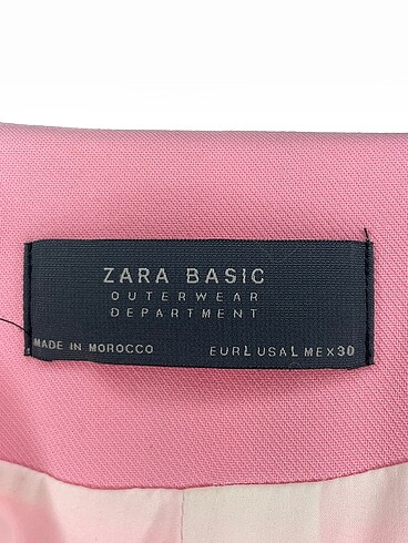 l Beden pembe Renk Zara Ceket %70 İndirimli.