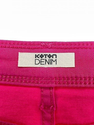 29 Beden pembe Renk Koton Mini Etek %70 İndirimli.