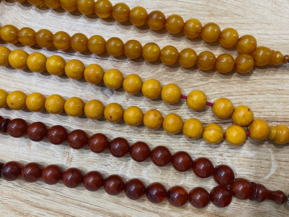 Erkek Çok Renkli Geleneksel Tesbihler - Görsel 3