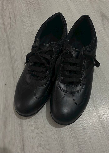 Siyah Erkek Spor Ayakkabı Bağcıkları - Görsel 2