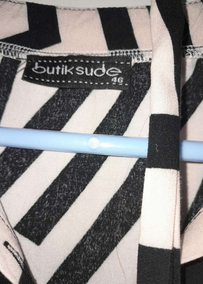 Viskon elbise - Görsel 4