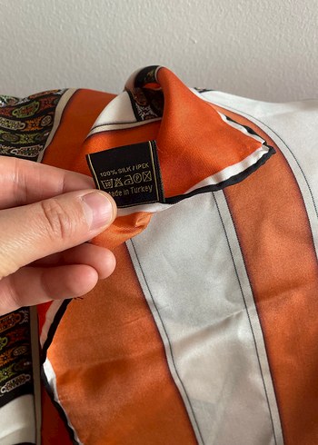 Vissona ipek eşarp - Görsel 3