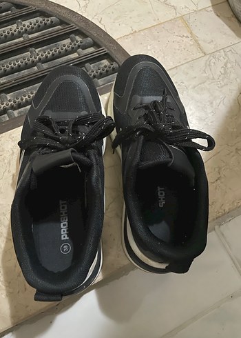 Siyah Spor Kadın Sneakers - Görsel 3