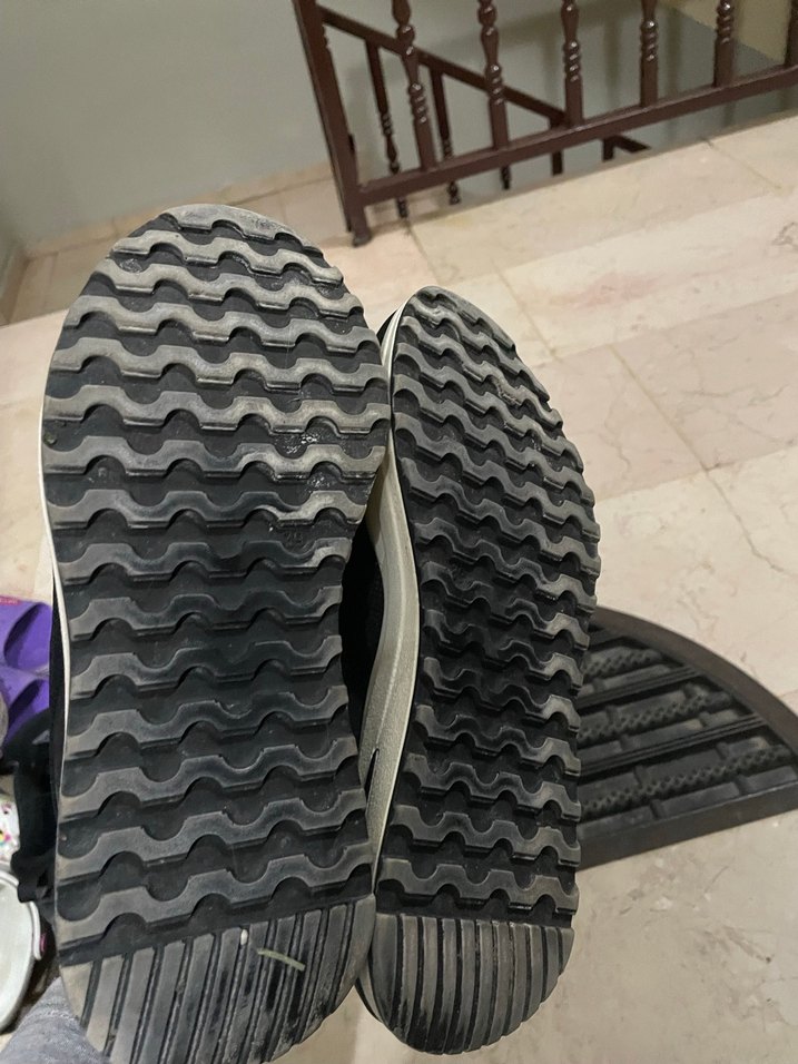 Siyah Spor Kadın Sneakers - Görsel 5