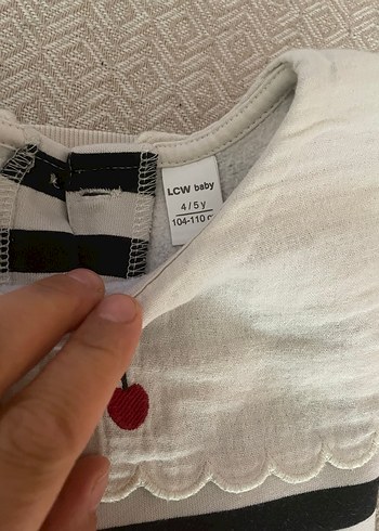 Kız çocuk Uzun Kollu Nakışlı Triko Takım - Görsel 4