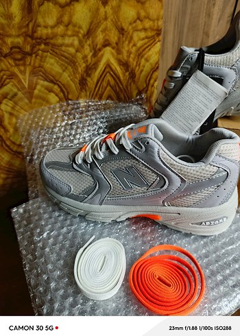 39 Beden gri Renk New Balance Gri Spor Ayakkabı