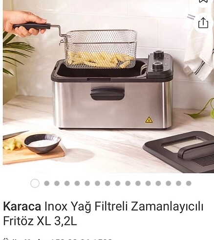  Beden Renk Karaca fritöz