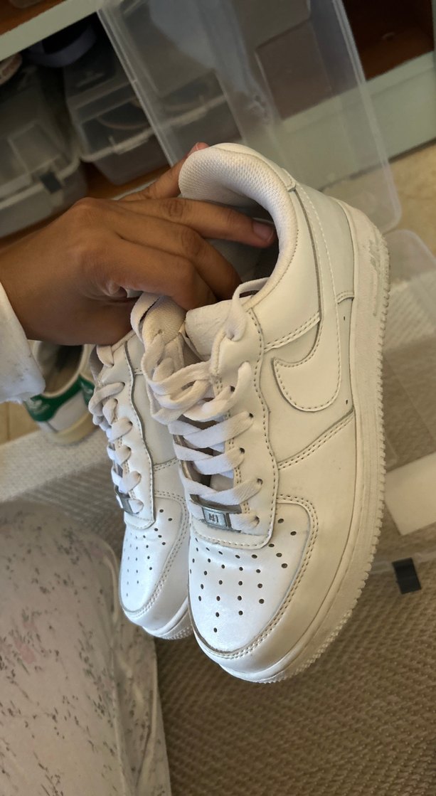 Nike Air Force 1 Beyaz Spor Ayakkabı — görsel 3/4