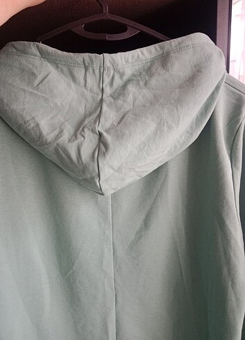 44 Beden yeşil Renk Tesettür sweatshirt 