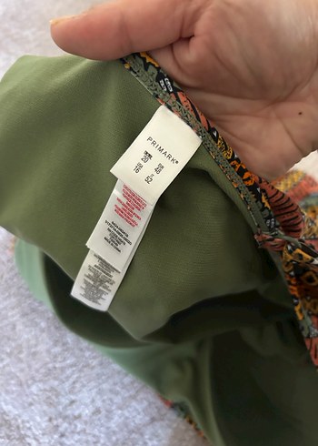 Renkli Bohem Volanlı Mini Mayo - Görsel 13