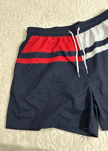 Renkli Erkek  Yüzme Şortu, Bel Bantlı - Görsel 6