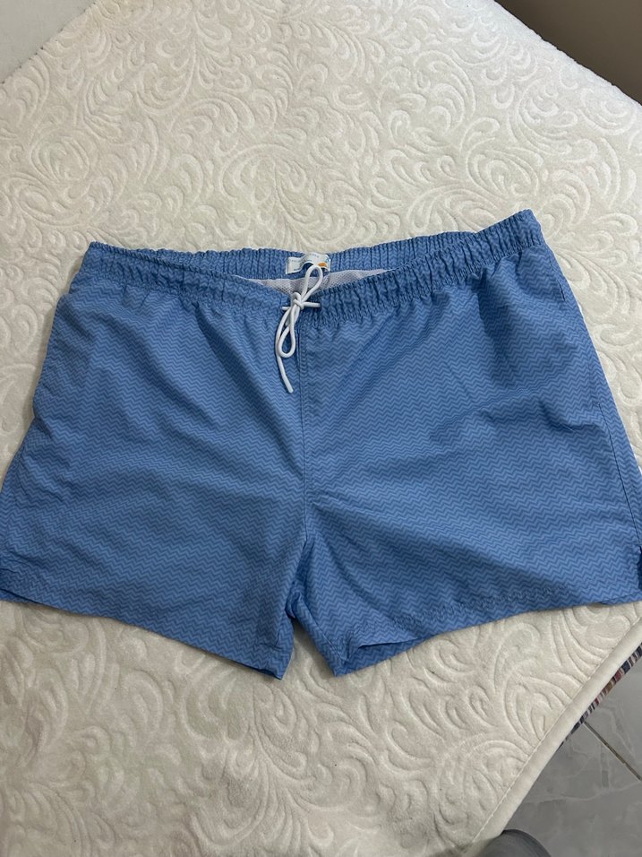 Erkek Mavi  Rahat Kesim Mayo - Görsel 5