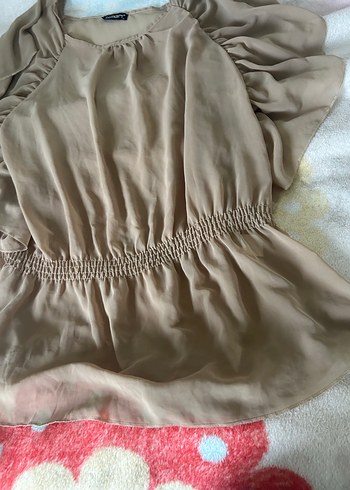 Şeffaf Kısa Bohem Kadın Mayo Elbisesi - Görsel 6