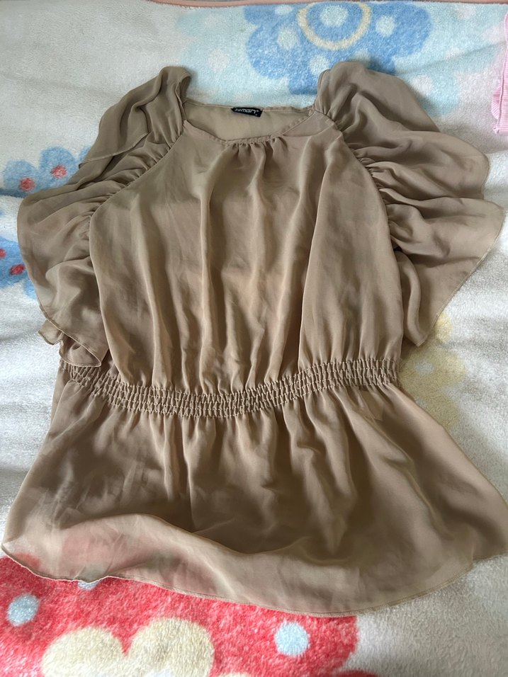 Şeffaf Kısa Bohem Kadın Mayo Elbisesi - Görsel 2