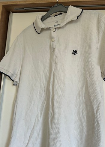 Beyaz Erkek Polo Yaka Tişört - Görsel 9