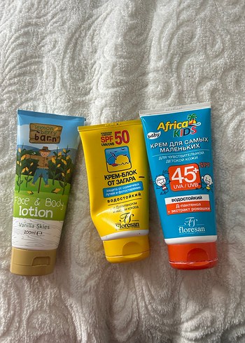 Çocuklar için SPF50 Güneş Koruyucu Kremler - Görsel 3