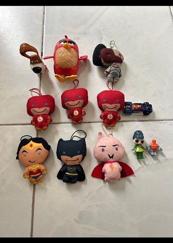 Renkli Peluş Oyuncak Koleksiyonu - Görsel 2