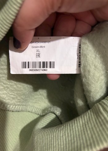 Bej Kadın Salaş Sweatshirt - Görsel 4