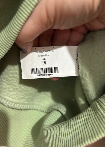 Bej Kadın Salaş Sweatshirt - Görsel 5