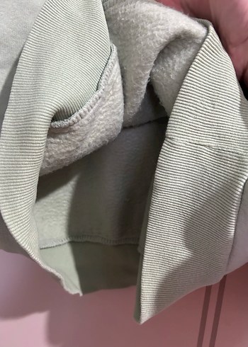 Bej Kadın Salaş Sweatshirt - Görsel 8