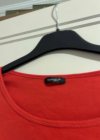 Kırmızı Kadın bluz - Görsel 9