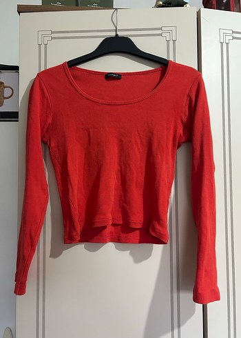 Kırmızı Kadın bluz - Görsel 2