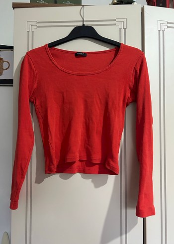 Kırmızı Kadın bluz - Görsel 3