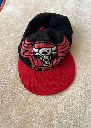 Kırmızı Siyah Chicago Bulls Şapka - Görsel 3