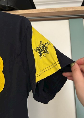 Rahat Kesim Erkek Siyah Tişört GFB Baskılı - Görsel 8