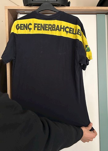 Rahat Kesim Erkek Siyah Tişört GFB Baskılı - Görsel 9