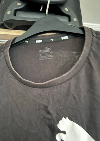Puma Siyah Baskılı Erkek Tişört - Görsel 6
