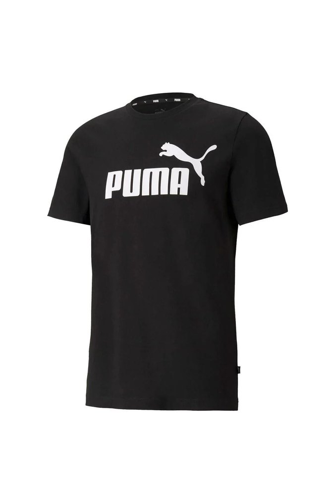 Puma Siyah Baskılı Erkek Tişört - Görsel 2