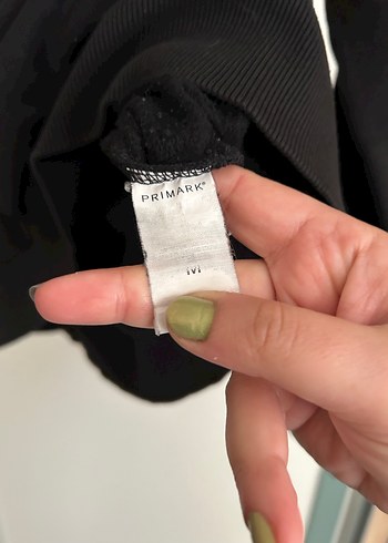 Siyah Kapüşonlu Erkek Sweatshirt - Görsel 7