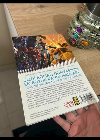 Avengers Dünyası Çizgi Romanı ve Sonsuzluk Eldiveni Kupa - Görsel 8