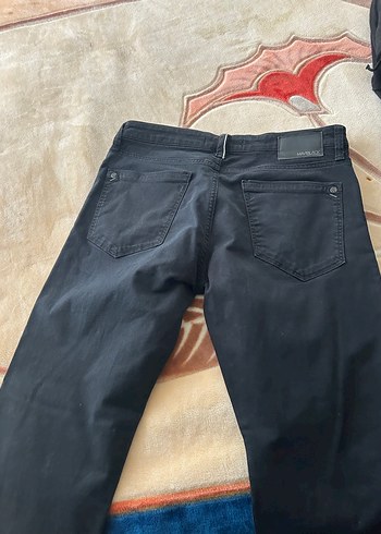 Siyah Erkek Denim Pantolon - Görsel 13