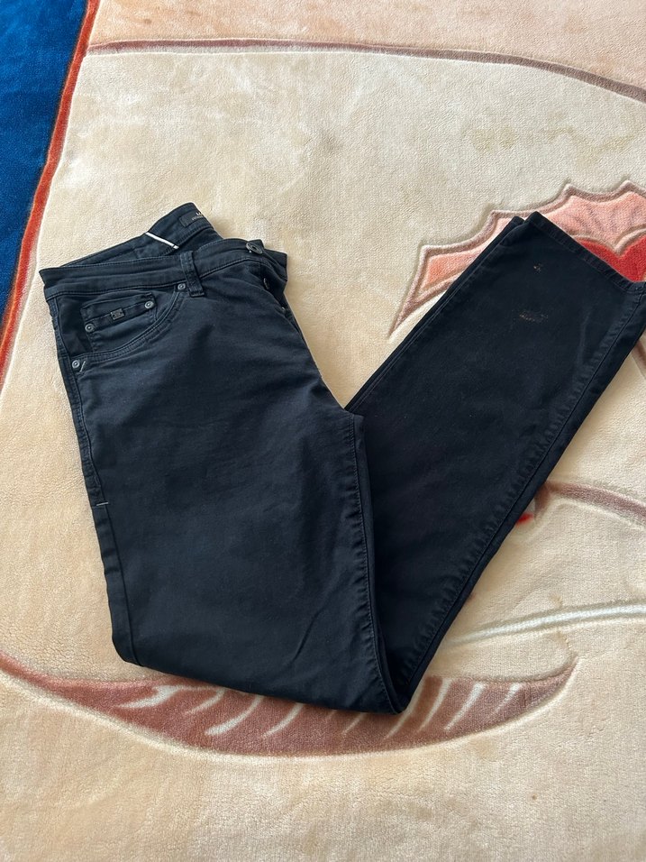 Siyah Erkek Denim Pantolon - Görsel 2