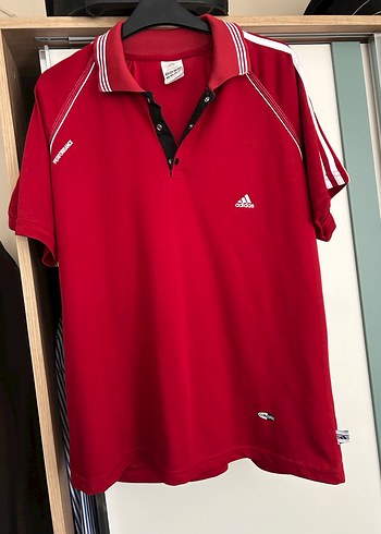 Kırmızı Erkek Polo Tişört - Regular Fit, Kısa Kollu - Görsel 3