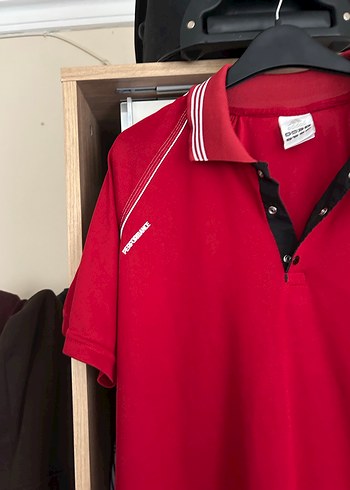 Kırmızı Erkek Polo Tişört - Regular Fit, Kısa Kollu - Görsel 6