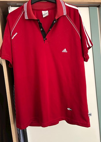 Kırmızı Erkek Polo Tişört - Regular Fit, Kısa Kollu - Görsel 2