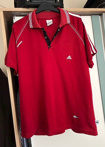 Kırmızı Erkek Polo Tişört - Regular Fit, Kısa Kollu - Görsel 4